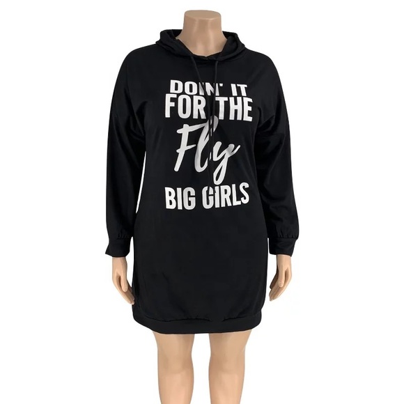 🦋Hoodie STATEMENT Dress🦋 - Picture 3 of 7